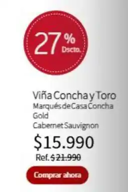 El Mundo del Vino Gold - viña concha y toro oferta