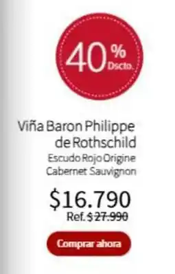El Mundo del Vino Escudo - viña baron de rothschild oferta