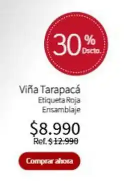 El Mundo del Vino Tarapacá - viña oferta