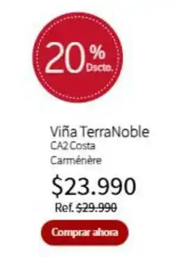 El Mundo del Vino Costa - viña terranoble oferta