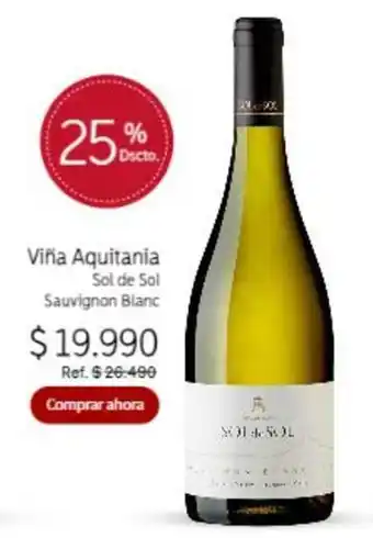 Sol - viña aquitania