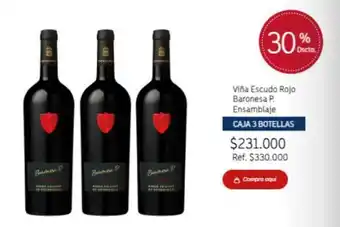 Escudo - viña rojo