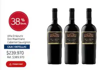 Errázuriz - don maximiano cabernet sauvignon