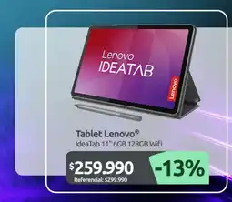 PC Factory Tablet Lenovo IdeaTab oferta