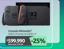 PC Factory Consola Nintendo Switch 2 oferta