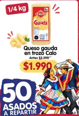 Supermercado Único Calo - queso gauda en trozo oferta