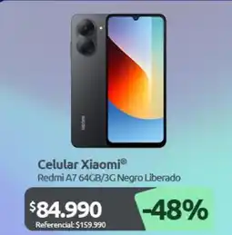 PC Factory Xiaomi - celular redmi a7 64gb/3g negro liberado oferta