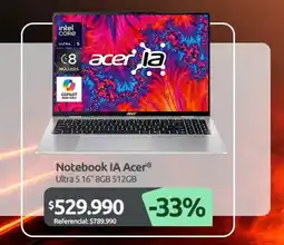 PC Factory Intel - notebook oferta