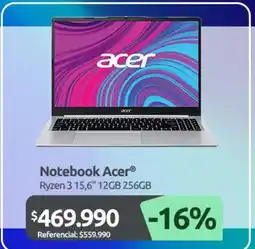 PC Factory Acer - notebook oferta