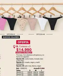Leonisa Colales x3 oferta