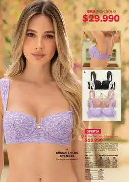 Leonisa Encaje en los deteletes oferta