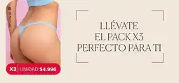 Leonisa Llevate el pack x3 perfecto para ti oferta