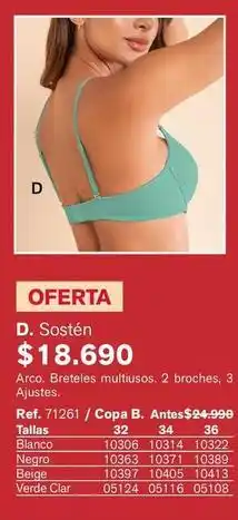 Leonisa Bretedes multiusos oferta