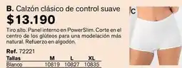 Leonisa Control - calzon clasico de suave oferta