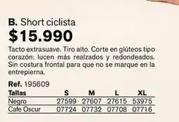 Leonisa Short ciclista oferta