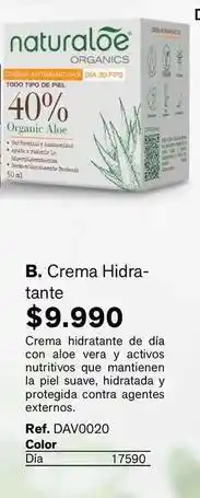 Leonisa Naturaloe - crema hidratante oferta