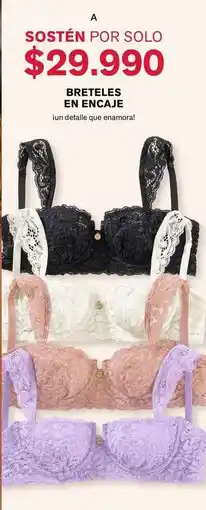 Leonisa Bretelles en encaje oferta