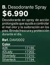 Desodorante spray