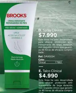 Leonisa Brooks - crema hidratante reparadora de pies oferta