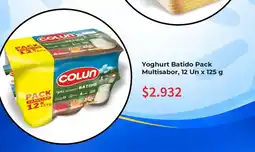 Lider Yoghurt Batido Pack Multisabor oferta