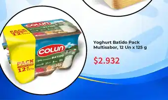 Yoghurt Batido Pack Multisabor