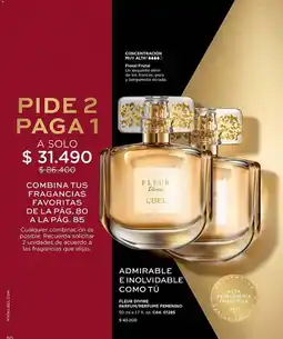 L'Bel Fleur Divine Parfum/Perfume Femenino oferta