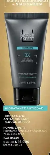 L'Bel Hidratante Antiedad oferta