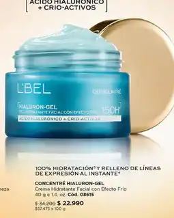 L'Bel Concentré Hialuron-Gel oferta