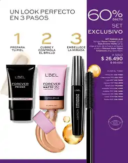 L'Bel Set maquillaje oferta