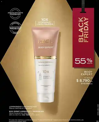 Body Expert luminosidad + antimanchas