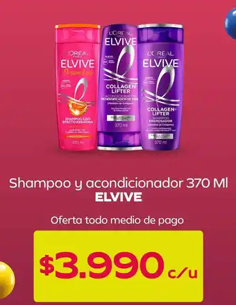 Elvive - shampoo y acondicionador