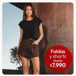 Tricot Faldas y shorts oferta