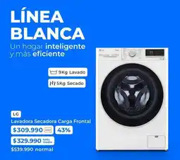 Paris Lg - lavadora secadora carga frontal oferta
