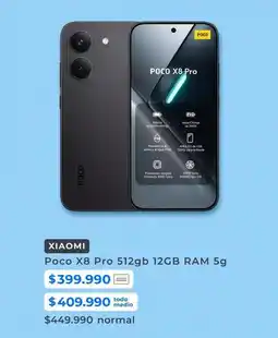Paris Xiaomi - poco pro 512gb 12gb ram 5g oferta
