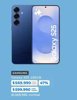 Paris Samsung - galaxy s25 256gb oferta