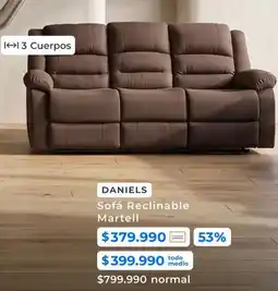 Paris Sofa reclinable martell oferta