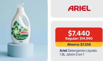 Ariel - detergente liquido jabón