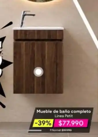 Mueble de baño completo