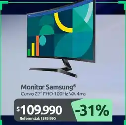 PC Factory Samsung - monitor oferta