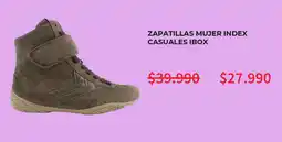Ripley Zapatillas mujer index casuales ibox oferta