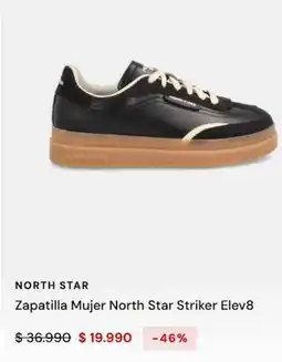 Bata North star - zapatilla mujer striker elev8 oferta