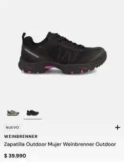 Bata Zapatilla outdoor mujer weinbrenner outdoor oferta