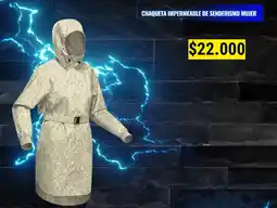 Decathlon Chaqueta impermeable de senderismo mujer oferta