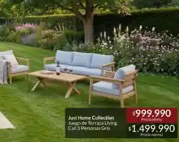 Constructor Sodimac Just home collection juego de ferraza living oferta