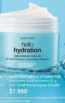 Cyzone Cyzone - skin first hello hydration oferta