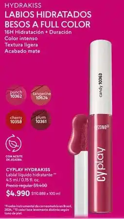 Cyzone Hydrakiss labial liquido hidratante oferta