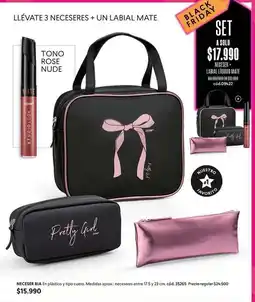 Cyzone Neceser + un labial mate oferta