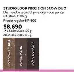 Cyzone Soft - studio look precision brow duo oferta