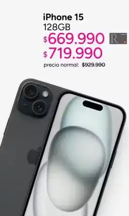 Ripley Iphone 15 128gb oferta