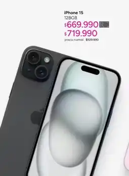 Ripley Iphone 15 oferta